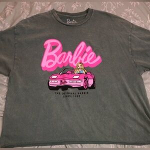 Green Barbie Crop Top